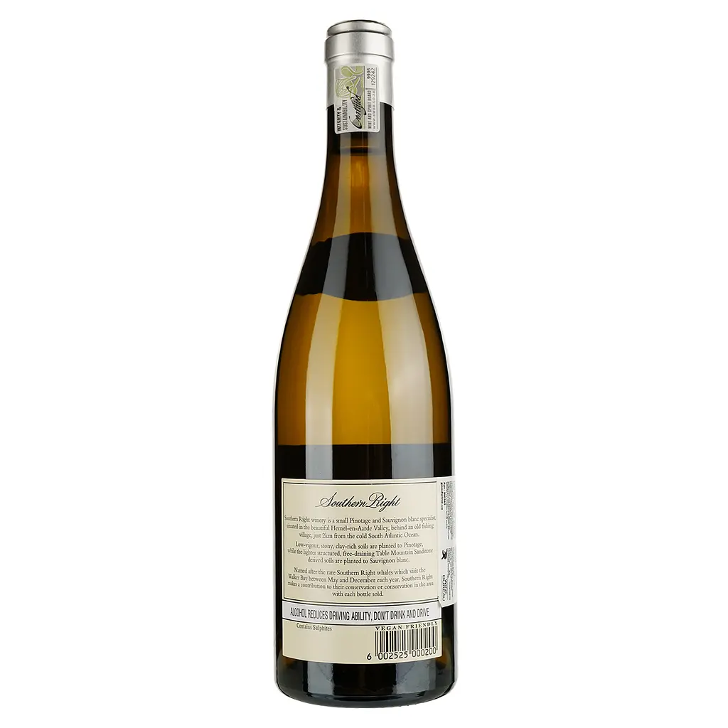 Вино Southern Right Southern Right Sauvignon Blanc, біле, сухе, 13,5%, 0,75 л - фото 2