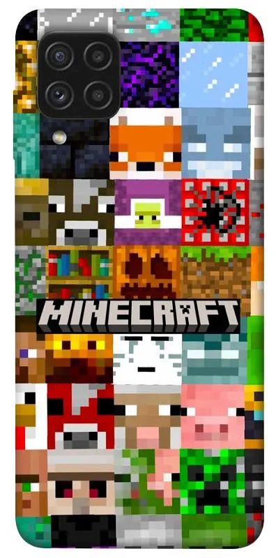 Чохол Demsky Minecraft collage для Samsung Galaxy A22 4G