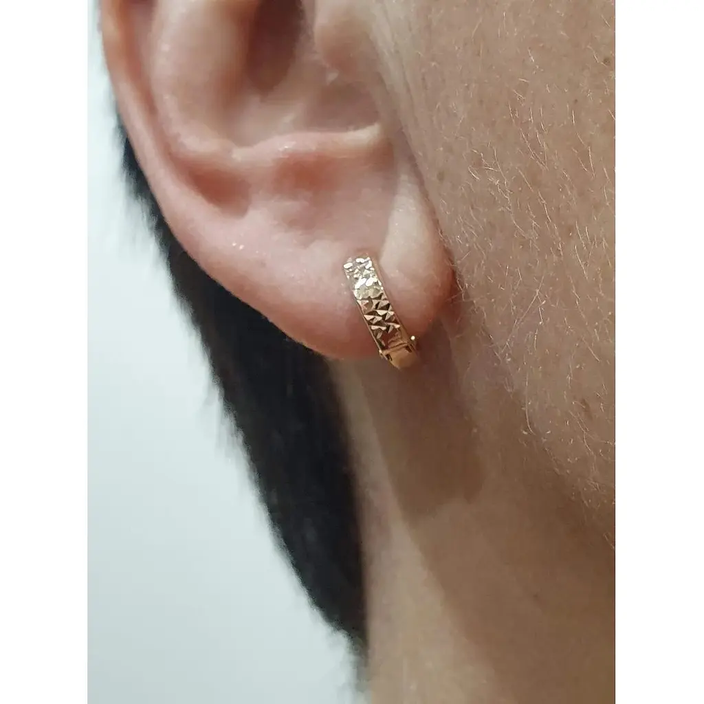 Золотая моносерьга Tango. 470334Ш - фото 2