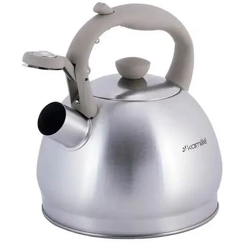 Чайник Kamille 2 л зі свистком 0693GR (KM-0693GR) - фото 3