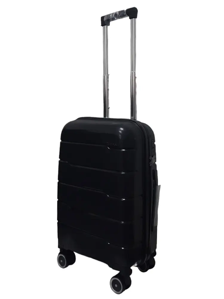 Валіза міні XS+ з поліпропілену Milano bag 0305 40л Чорний - фото 2