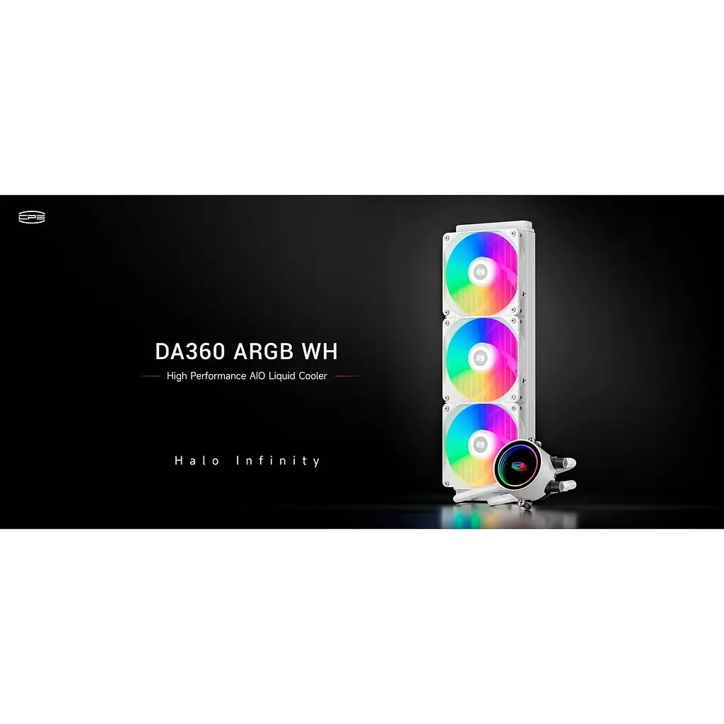 СВО PcCooler DA360 ARGB White (DA360-WHAWXX-GL) - фото 9