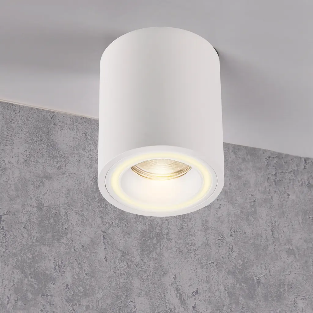 Точечный светильник Polux Goldlux 323644 Falco GU10 1x10W IP20 WH - фото 4