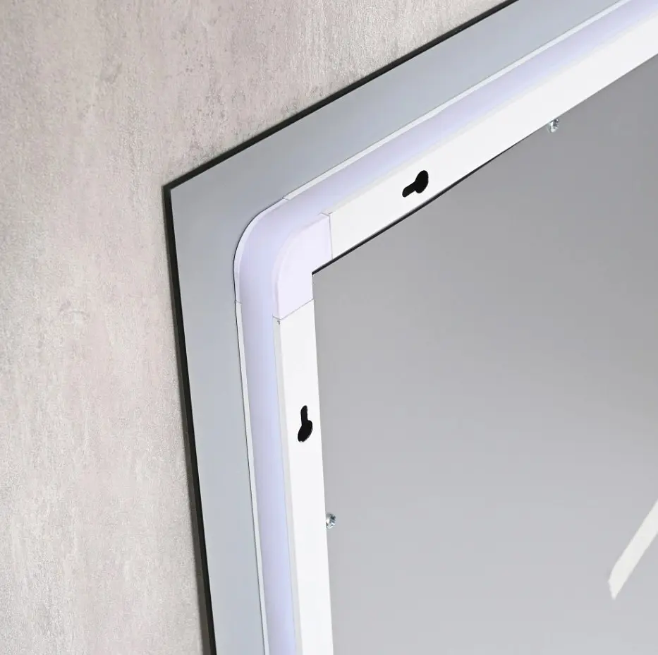 Дзеркало Qtap Taurus (TA1) прямокутне з LED-підсвіткою Touch, антизапотіванням QTTAU80070048954 - фото 5