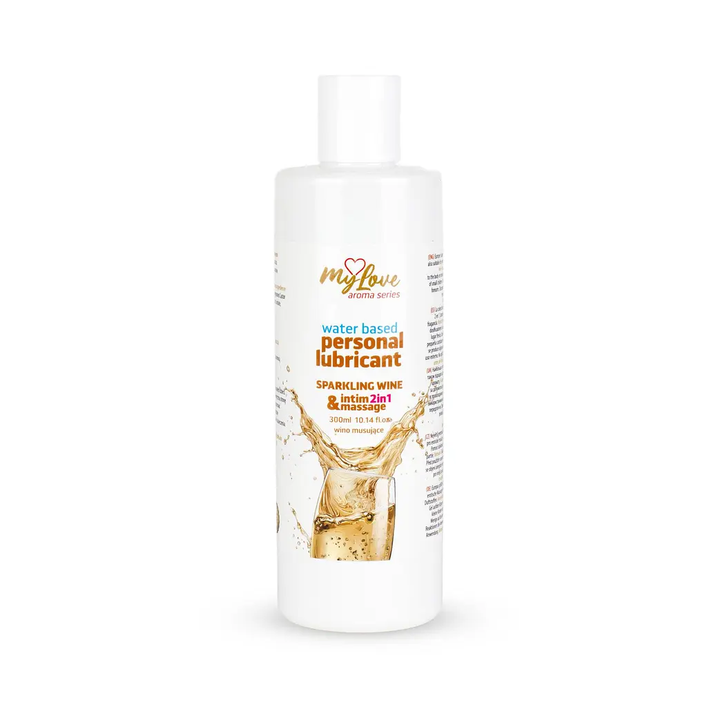 Універсальний лубрикант та масажний гель MyLove Aroma Series Sparkling Wine