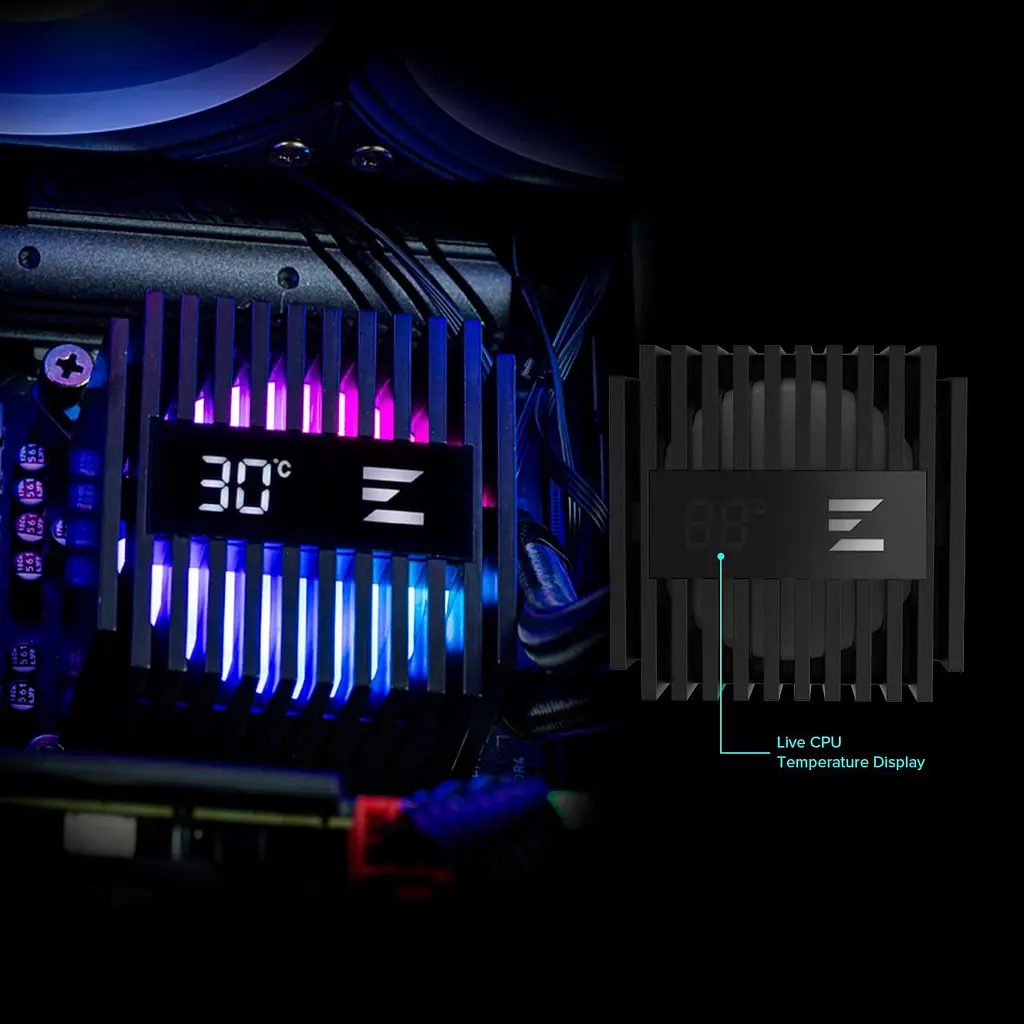 СВО Zalman ALPHA 24 Black (ALPHA2A24BLACK) - фото 9
