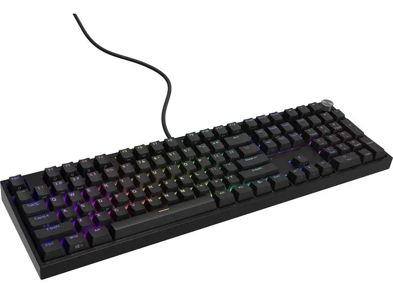 Клавіатура Genesis Thor 404 RGB Gateron Yellow Pro Black (NKG-2297) - фото 3
