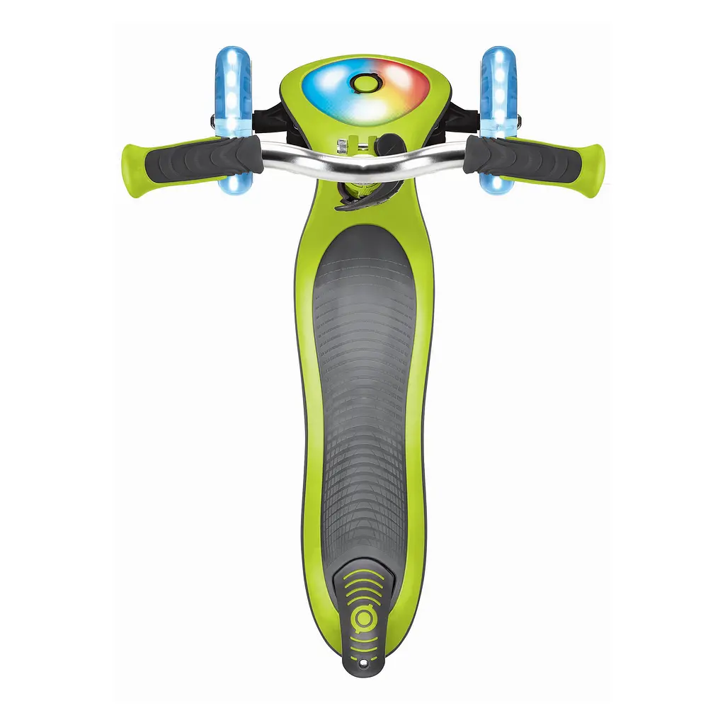 Самокат Globber Elite Prime з підсвіткою зелений до 50 кг, 3+, 3 колеса (444-806) - фото 3