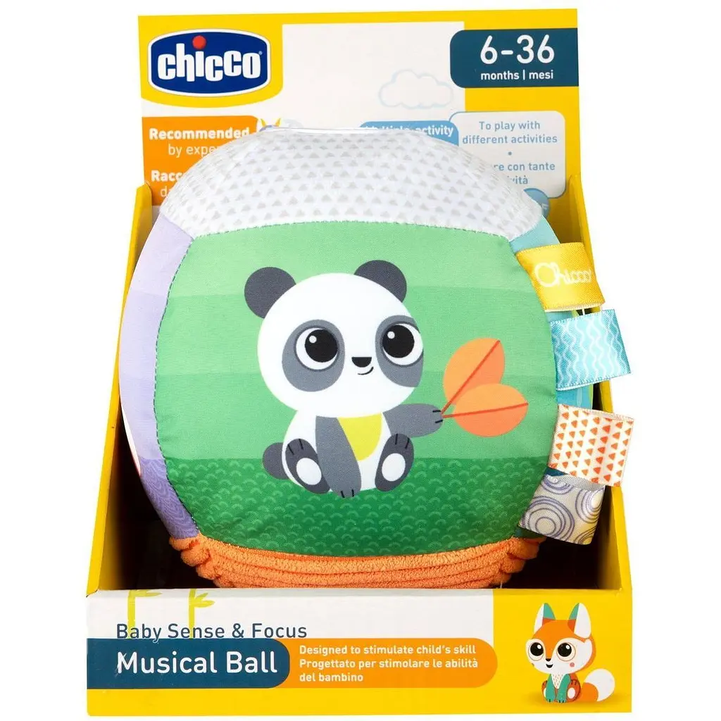 М'яка музична іграшка Chicco М'ячик (11564.00) - фото 5
