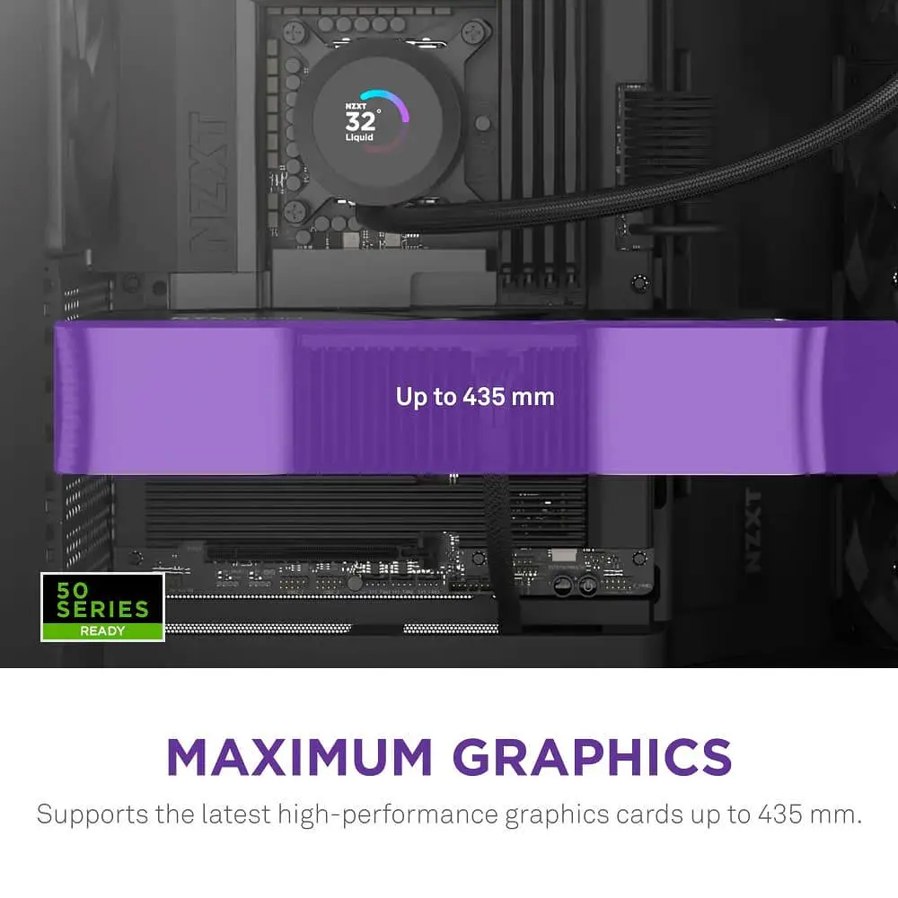 Корпус NZXT H9 Flow Tempered Glass без БЖ Black (CM-H92FB-01) - фото 4
