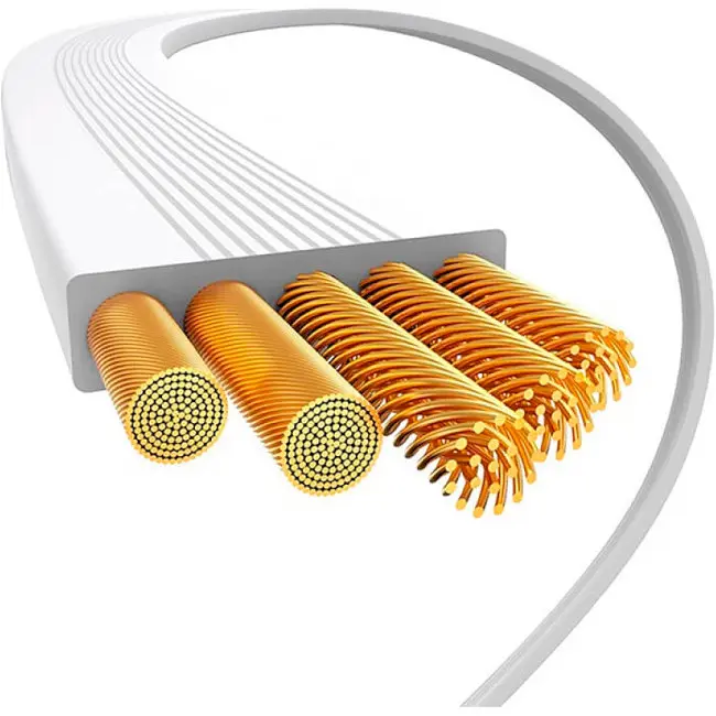 Кабель Baseus Free2Draw Mini Retractable Charging Cable Type-C to Type-C 100W 1m P10364500211-00 White - фото 6