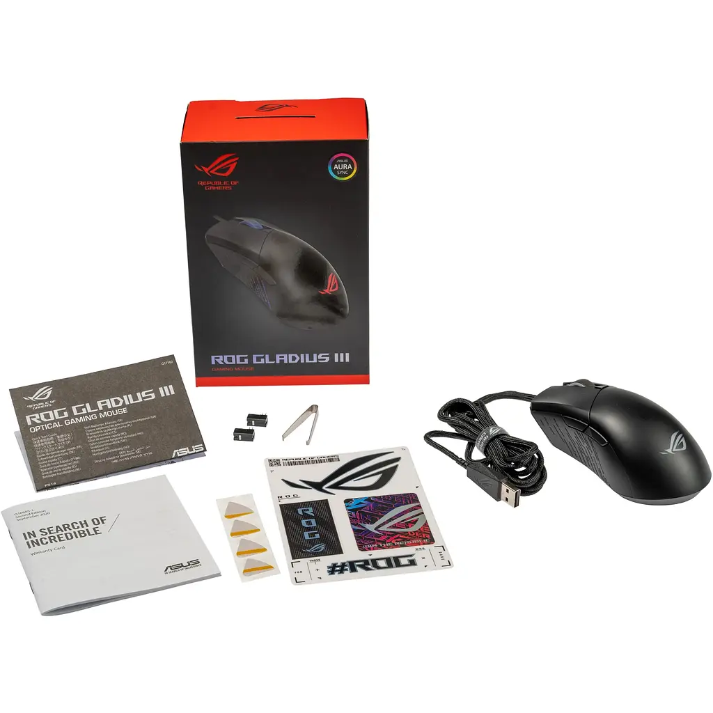 Мышь Asus ROG Gladius III USB (90MP0270-BMUA00) [70458] - фото 8