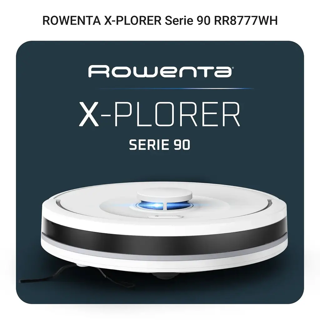 Робот-пилосос Rowenta X-Plorer Serie 90+ білий (RR8777WH) - фото 4