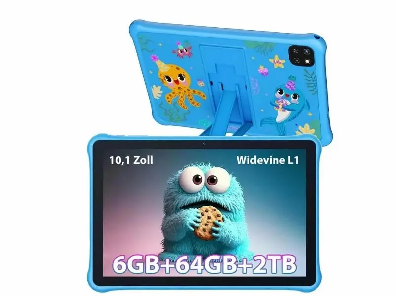Планшет Blackview Oscal Pad 50 Kids 2/64GB Wi-Fi Blue - фото 3