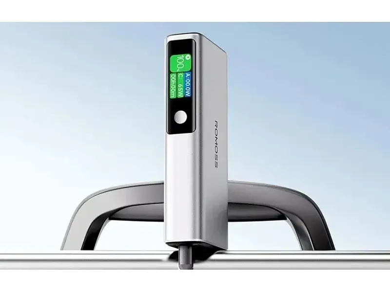Зовнішній акумулятор (Power Bank) Romoss 20000mAh 130W Silver (PPU20) - фото 3