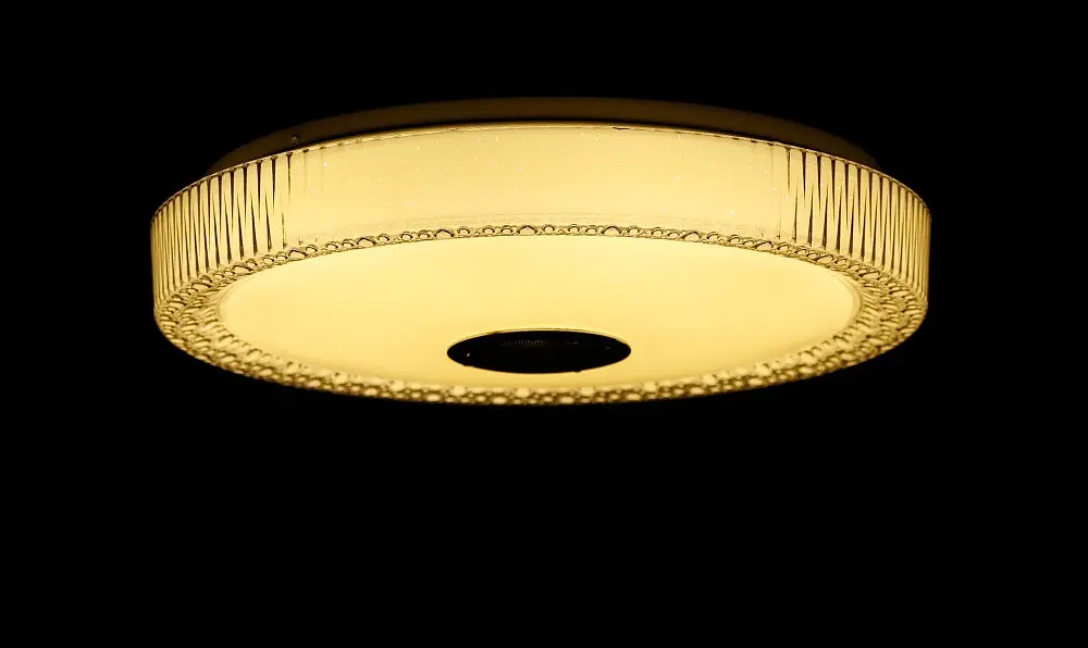 Люстра стельова LED Splendid Ray LY6121/30Wx2, 60W, білий, хром, сучасний стиль, з пультом і Bluetooth - фото 5
