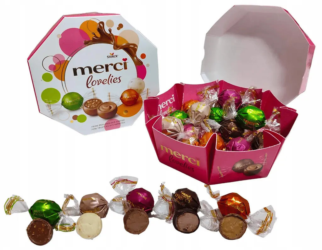 Конфеты Merci Lovelies Classic 185г - фото 4