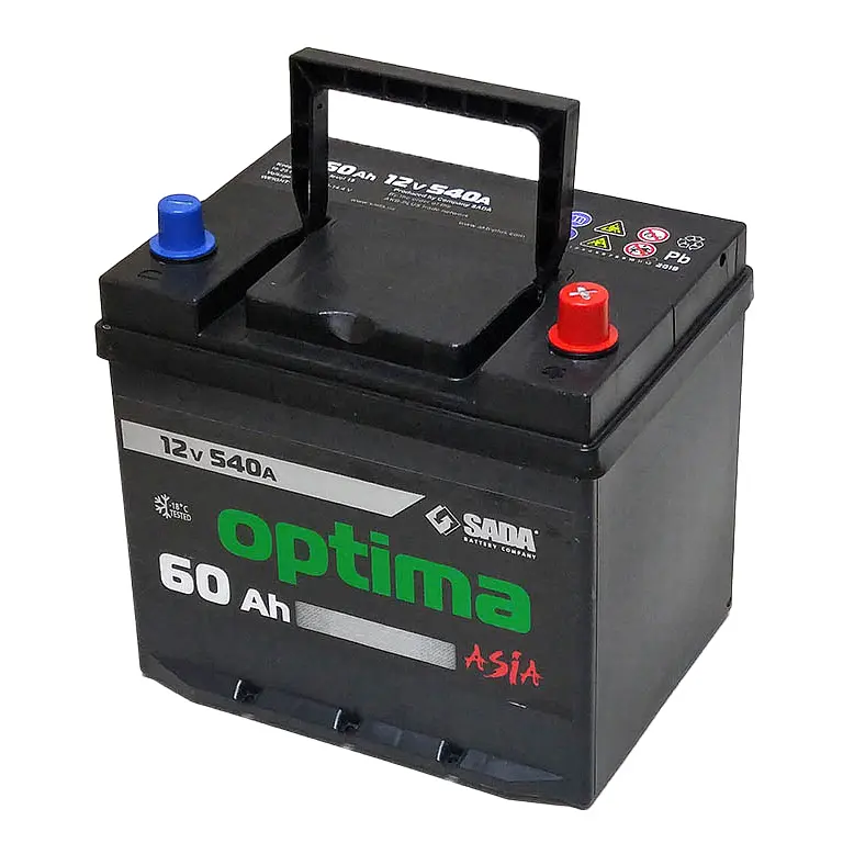 Автомобильный аккумулятор Optima Asia 6СТ-60 (-/+) Евро 12В 60Ач 540А - фото 3