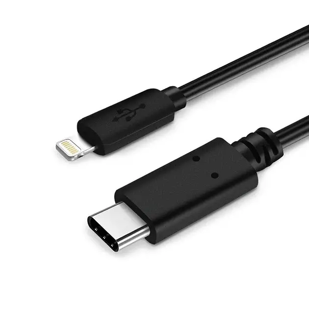 Кабель USB3.1 Type-C M-Lightning M, 1.0 м, PD 27W чорний Choetech
