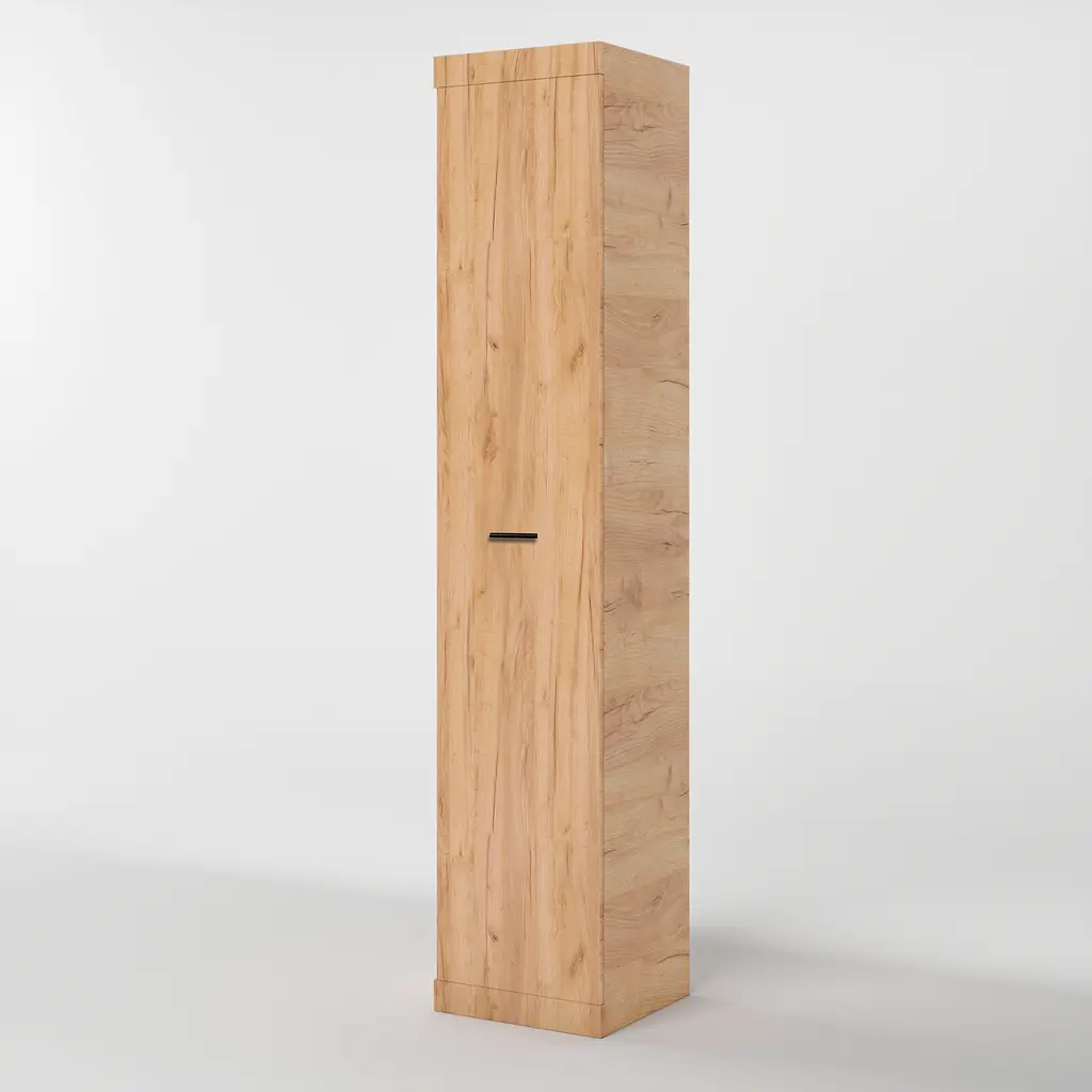 Шафа-пенал закрита Еверест Соната дуб крафт золотий (DTM-2692) - фото 2