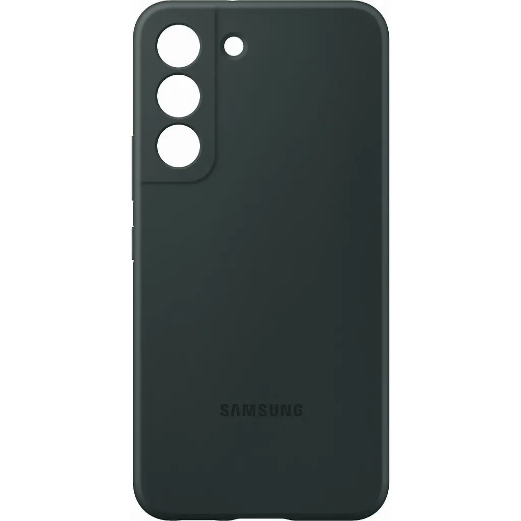 Оригінальний силіконовий чохол Samsung Silicone Cover для Samsung Galaxy S22 Plus (S906) EF-PS906TGEGRU Forest Green - фото 6
