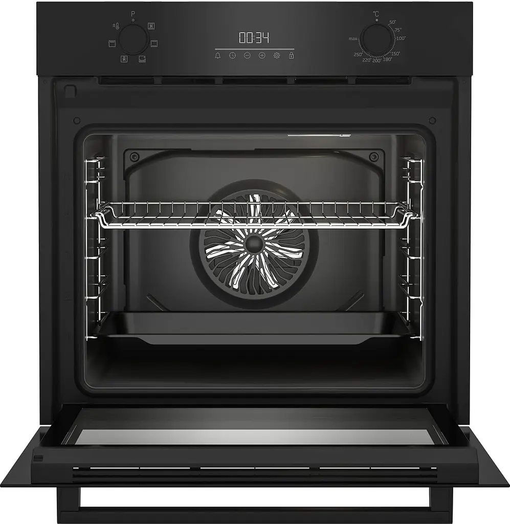 Духова шафа електрична Beko A дисплей конвекція чорний 72 л - фото 2