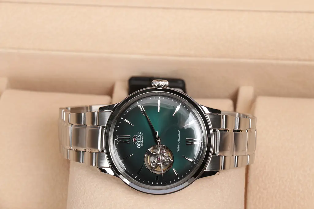 Годинник Orient Bambino Open Heart RA-AG0026E10B - фото 4