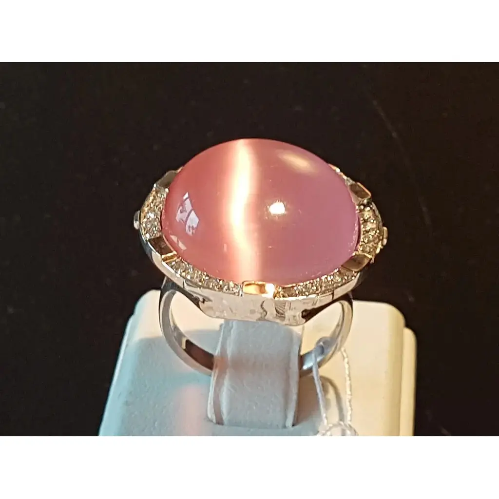 Срібне кільце Golden Silver з улекситом і позолотою "Каліпсо" 18 - фото 4