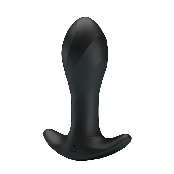 Анальна пробка - Pretty Love Anal Plug Vibrating Massager Black Baile BI-040067 89334 - фото 2