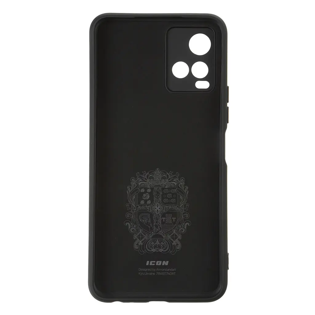 Чехол ArmorStandart ICON для Vivo Y21 / Y33s Camera cover Black (ARM61434) - фото 2