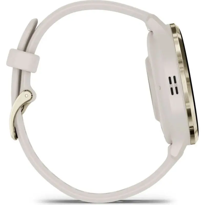 Смарт-годинник Garmin Venu 3S Soft Gold Stainless Steel Bezel with Ivory Case and Silicone Band (010-02785-04/54) [111833] - фото 4