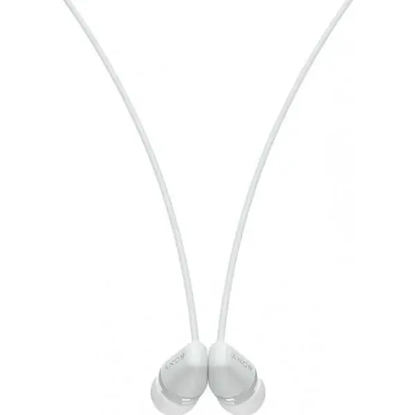 Наушники беспроводные Sony WI-C100 белые (WIC100W.CE7) - фото 4