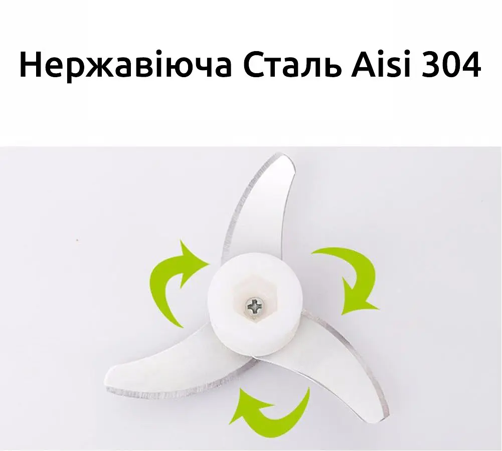 Універсальна ручна овочерізка подрібнювач із піддоном Easy Spin Cutter, Kitchen Master Салатовий 85348 - фото 10