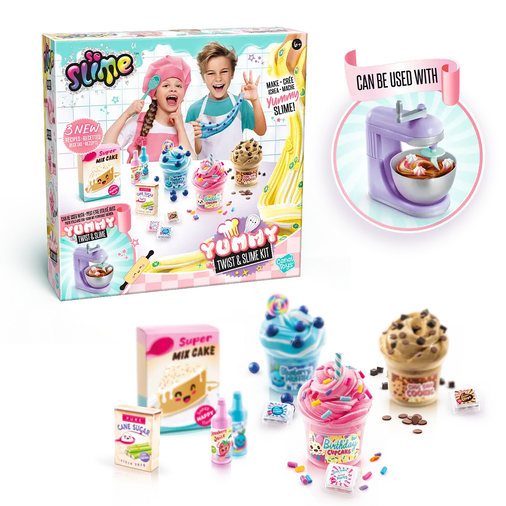 Набір для творчості Slime "Смаколики" CanalToys Art.SSC373 - фото 3