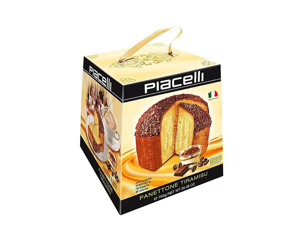 Панеттоне Piacelli Panetone Tiramisu Тірамісу 750г