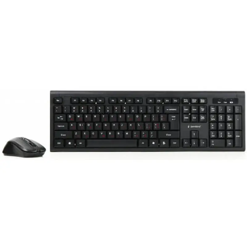 Комплект Gembird KBS-WM-03-UA Wireless Black (KBS-WM-03-UA) - фото 2