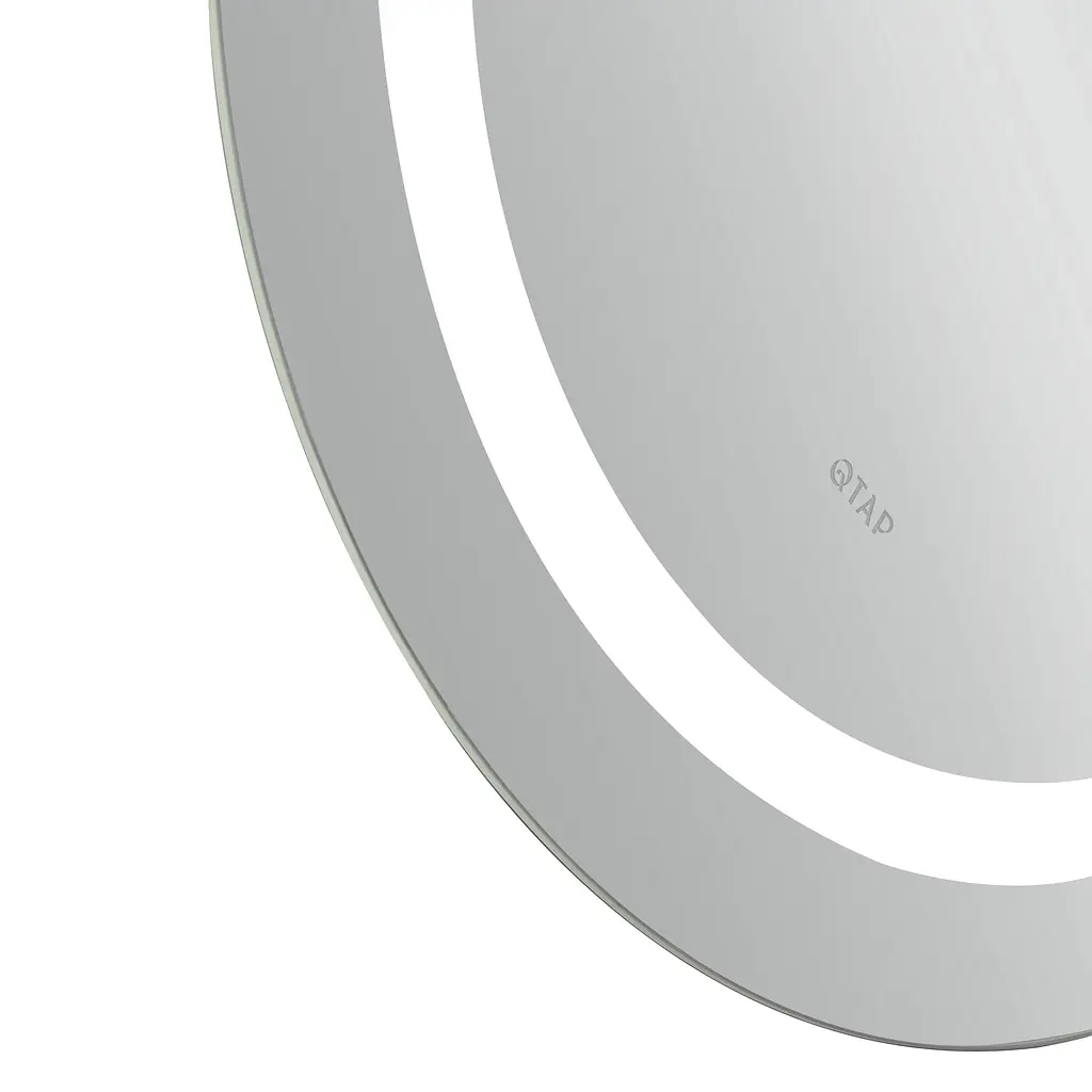 Дзеркало Qtap Gemini 650x900 з LED-підсвічуванням Touch, з антизапотіванням, з димером температури кольору (3000-6500K) Reverse QT2578R6590 - фото 8