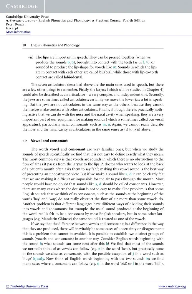 English Phonetics and Phonology. A practical course with Audio CDs - фото 4