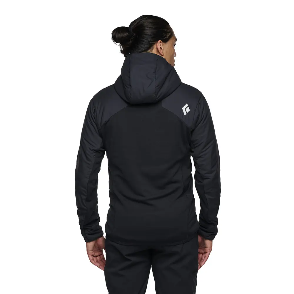 Куртка чоловіча Black Diamond M First Light Hybrid Hoody M Чорний - фото 3