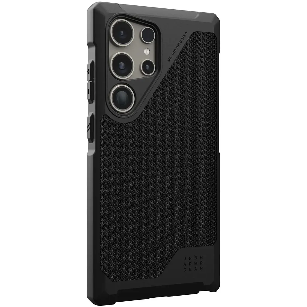 Чохол-накладка Urban Armor Gear Metropolis LT Pro для Samsung Galaxy S24 Ultra Kevlar Black (214420113940) - фото 3