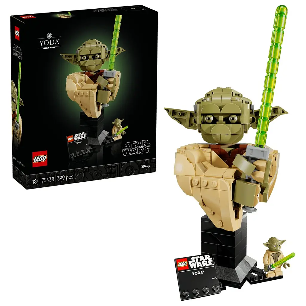Конструктор LEGO Star Wars Погруддя Йоди V29 399 деталей (75438) - фото 3