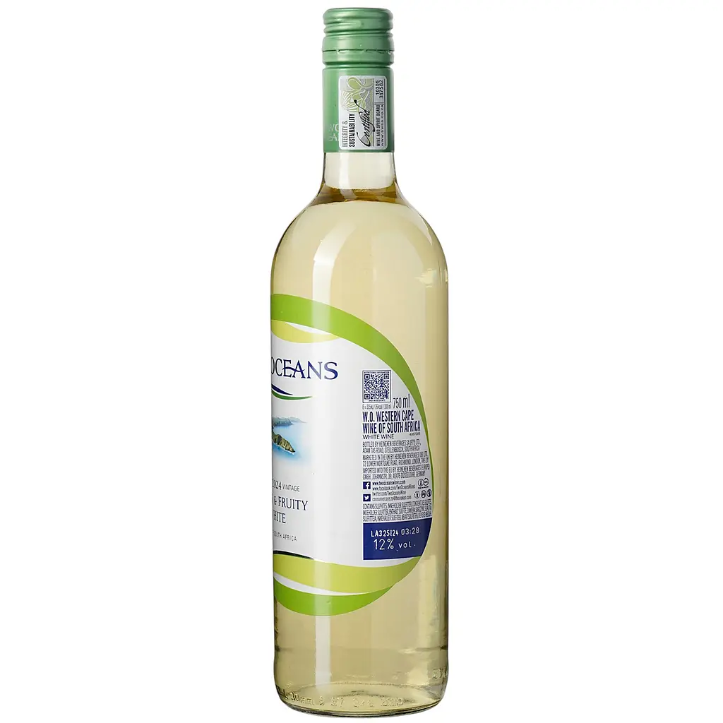 Вино Two Oceans Fresh and Fruity біле напівсухе 11.5% 0.75 л - фото 5