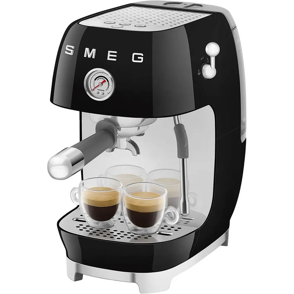 Кавоварка ріжкова Smeg ECF03BLEU Black [169556] - фото 4