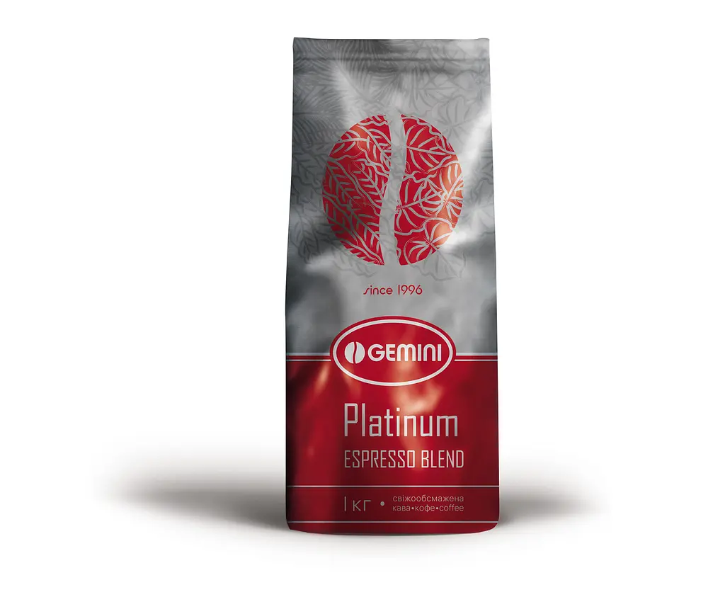 Кава в зернах Gemini Espresso Platinum 1 кг - фото 2