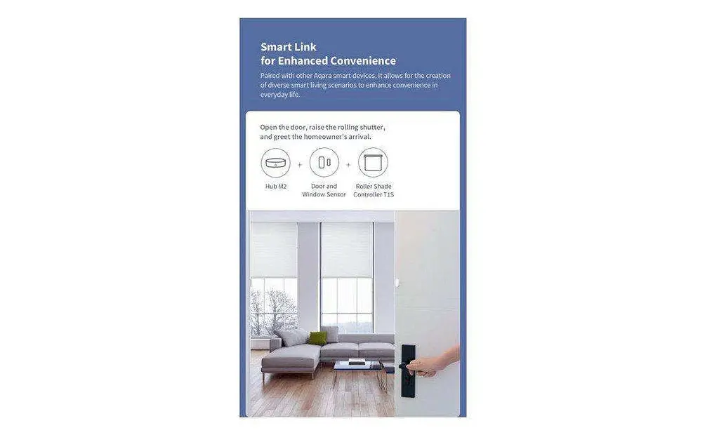 Контроллер для умного дома Aqara Roller Shade Controller T1S (CD-M03D) - фото 9