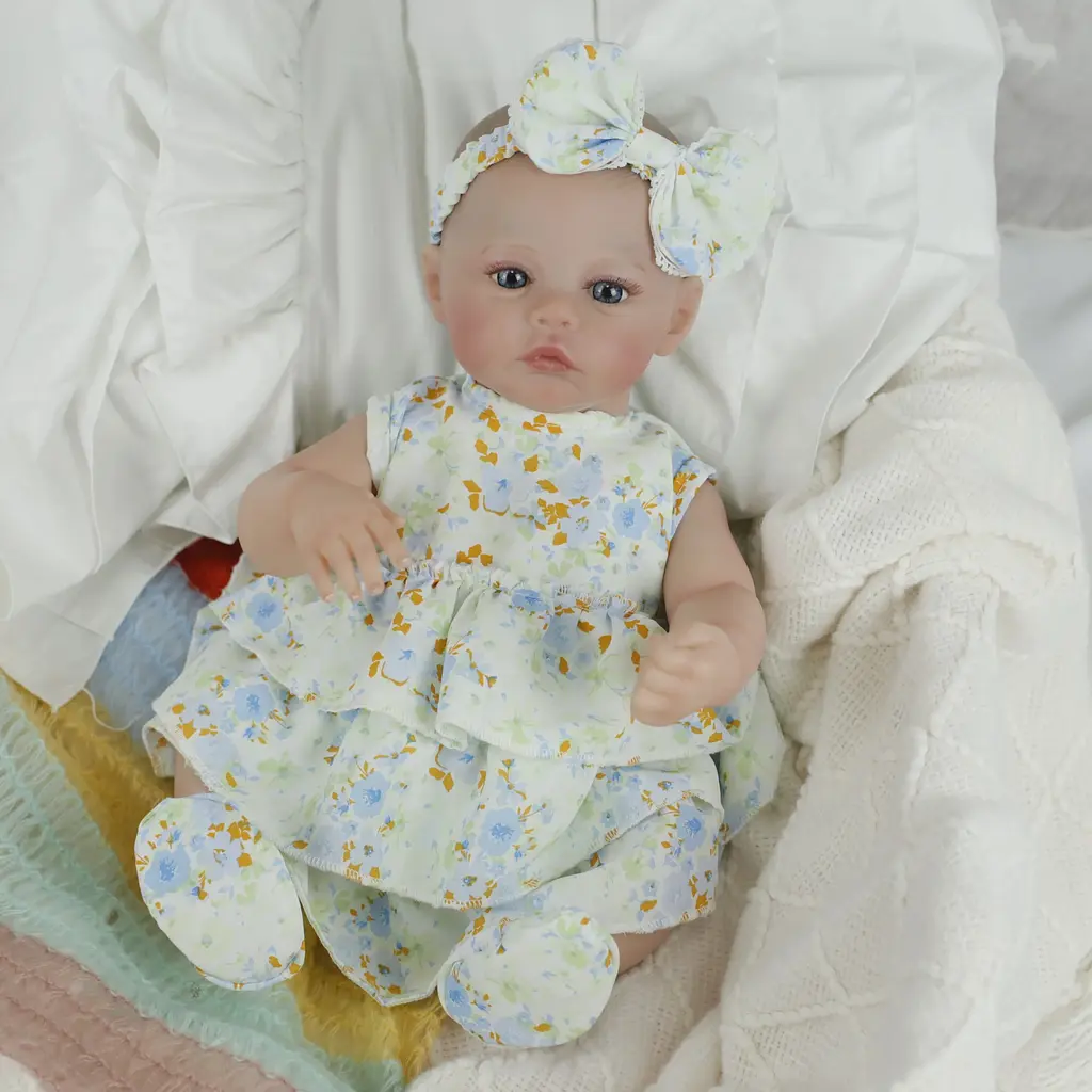 Колекційна силіконова лялька реборн дитина reborn новонароджена дівчинка пупс мегган Reborn Dolls det0018885