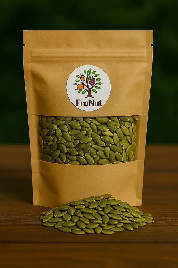 Насіння гарбуза FruNut чищене, сире 250 г