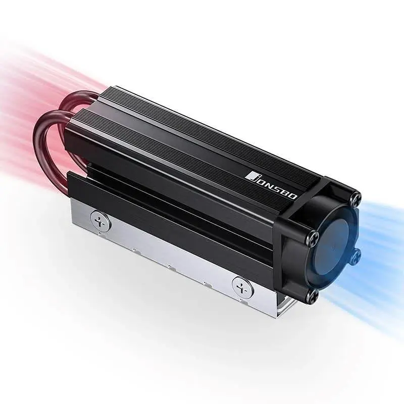 Радіатор для M.2 SSD JONSBO M.2-7 Black - фото 6