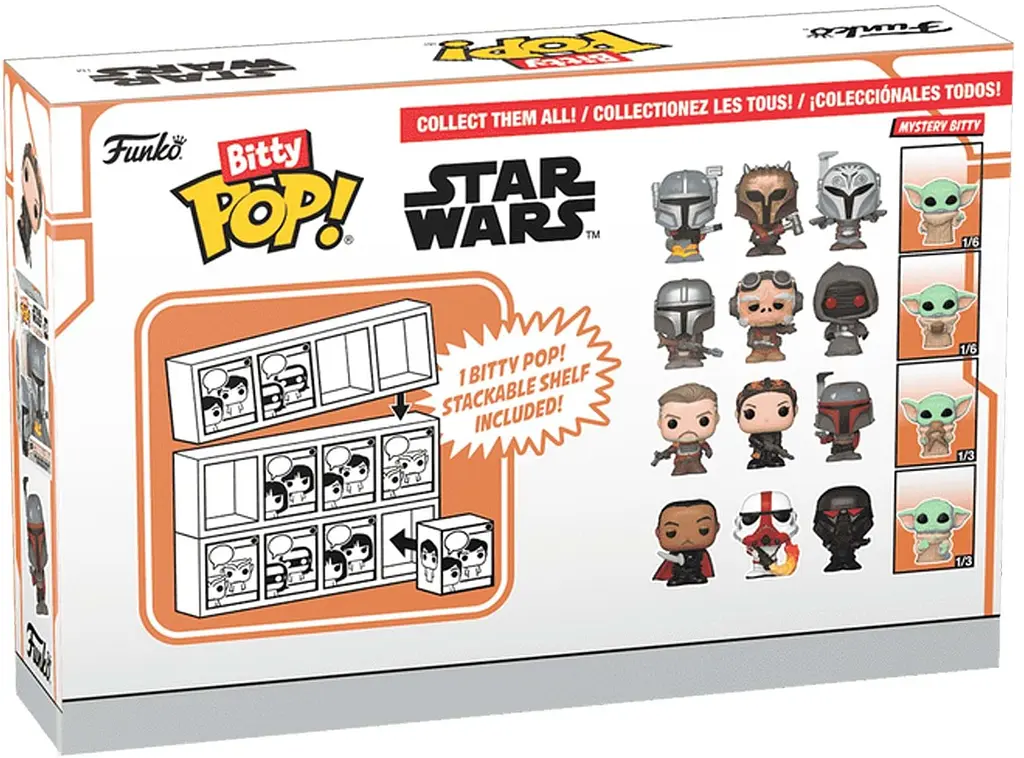 Набор подарочный Funko POP Bitty: Mandalorian 4PK - Marshal det0018364 - фото 3
