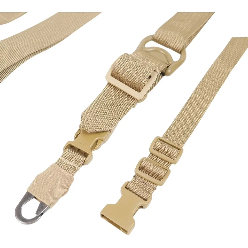Ремінь Kiborg 2-точковий Gun Sling G-2 з пряжкою швидкого регулювання Triple-X Coyote (1000-k8014) - фото 4